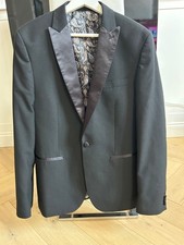 Men's Next "Occasion" Black Tuxedo Suit - Size 40/34