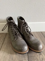 Red Wing Iron Ranger 8086 Charcoal Rough and Tough US 7D