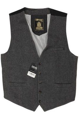 Camp David Weste Herren ärmellose Jacke Steppweste Anzugweste Gr. XL... #y1lc0a8
