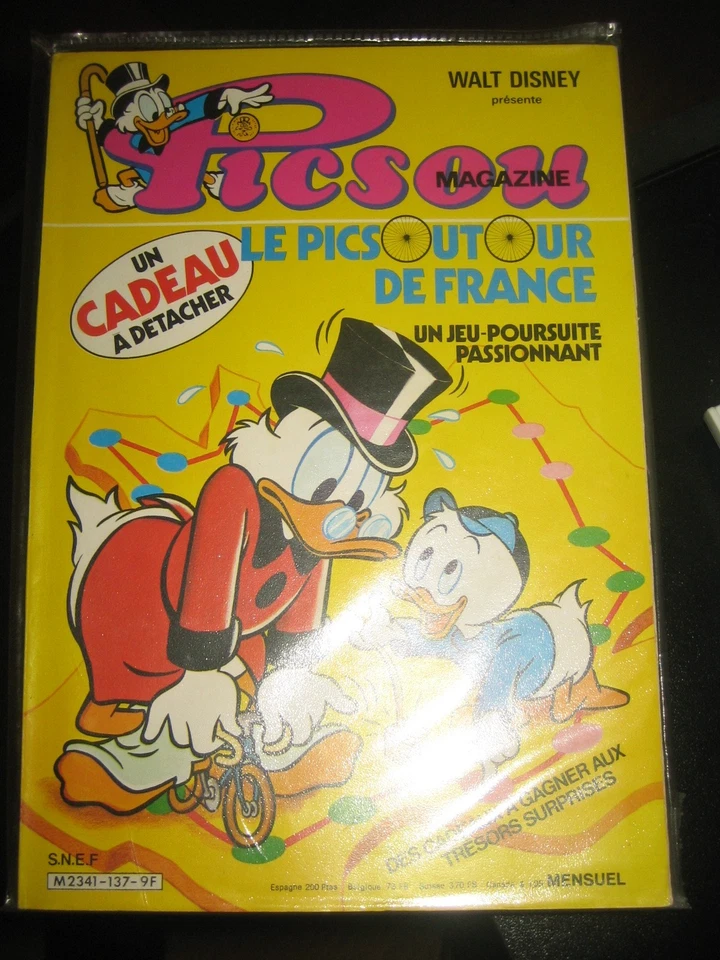 PICSOU MAGAZINE N° 137 en trés bel état avec cadeau - Photo 1/1