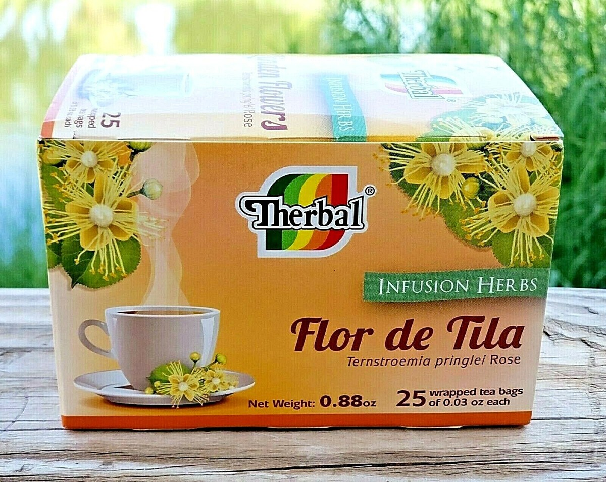 Therbal Hierba Del Sapo Tea - Mexican Thistle Infusion - 25 Bags (0.03oz Each)