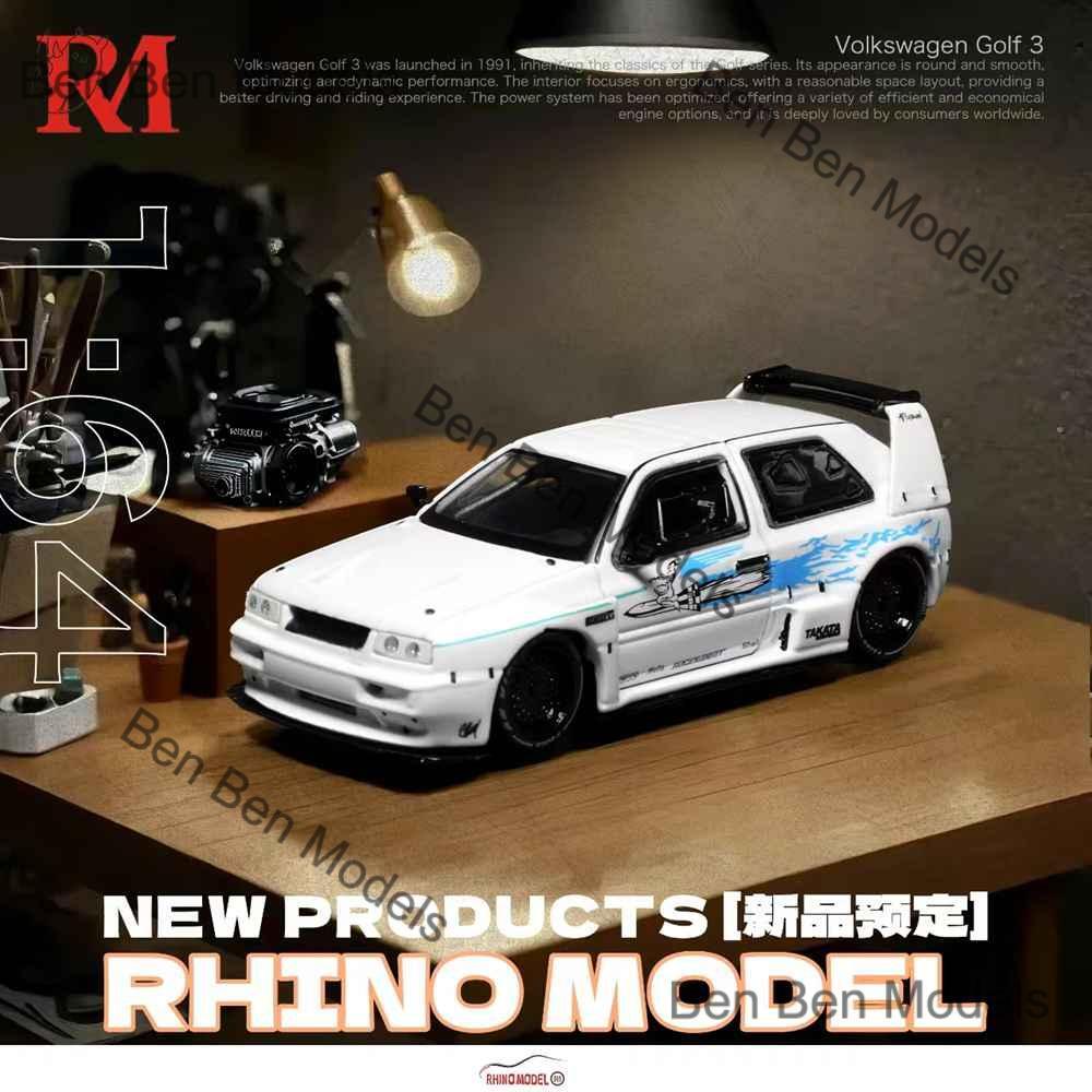 1/64 RHINO MODEL RM Golf Mk3 Concept Car Redesign Diecast Toys