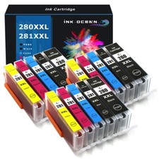 PGI280 CLI281 XXL Ink for Canon PIXMA TR7520 TR8500 TR8520 TS8120 TS8220 TS6120