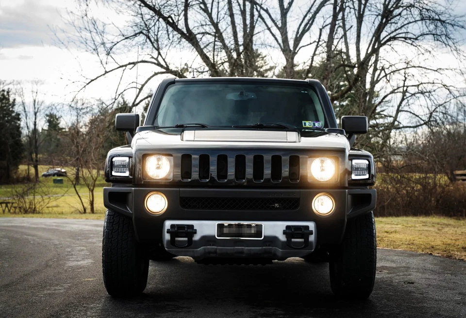 For 2006-2010 Hummer H3 Sequential LED Front Corner DRL Turn Signal Parking Lamp - Imagem 3 de 4