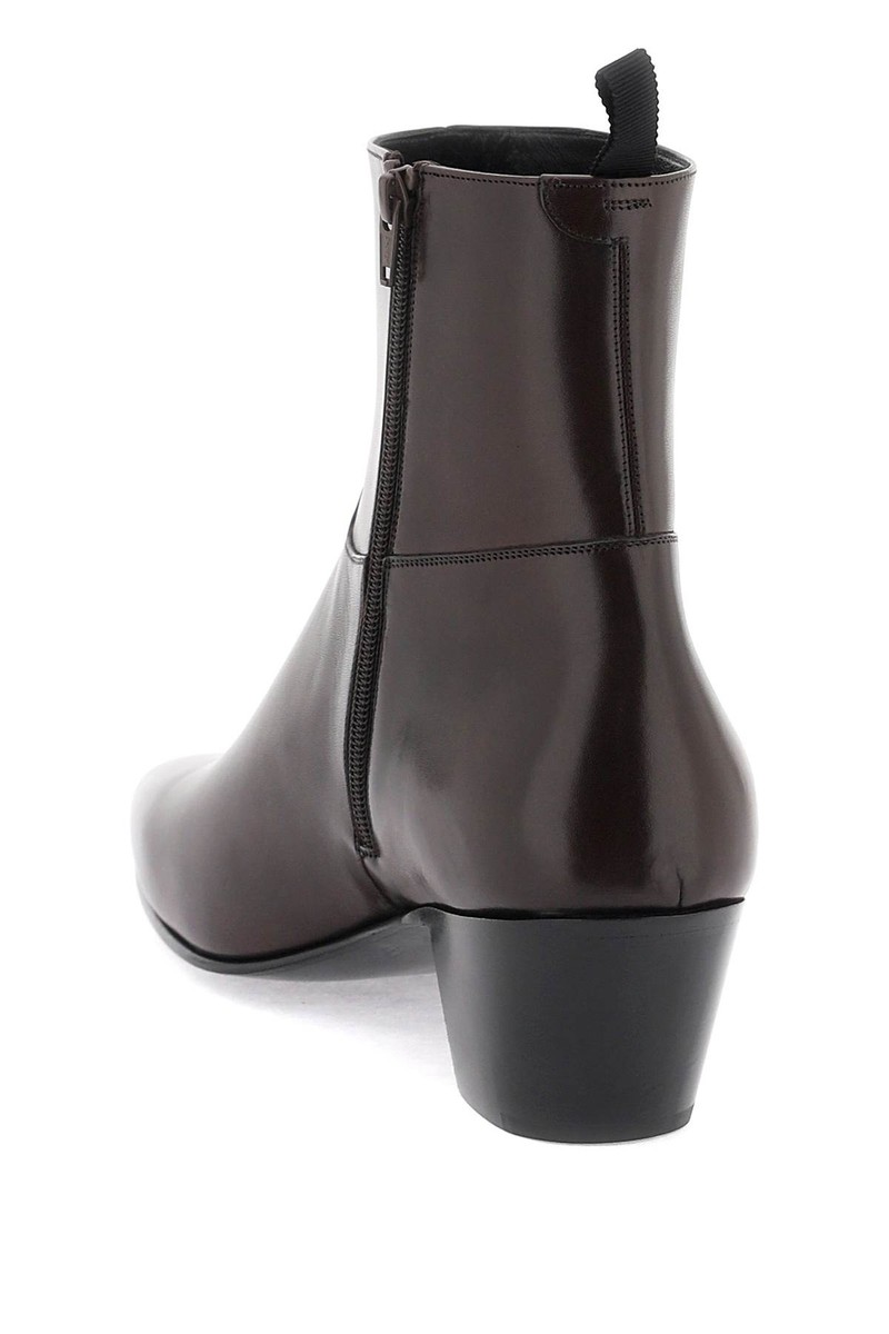 【CELINE】送料/関税込 Jacno boots Celine ankle boots -jacno- Man Sz.11 EUR.44 340603791C Brown