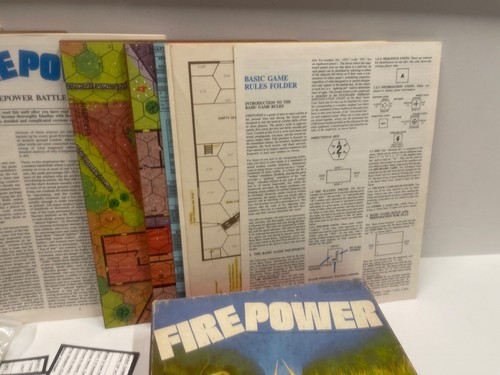 Firepower Game of Man to Man Squad Tactics 1984 Avalon Hill Bookcase - Picture 3 of 4