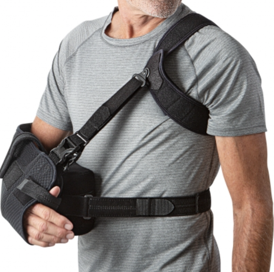 DonJoy UltraSling Pro 肩のリハビリ DonJoy UltraSling III Black Shoulder Support Sling with De