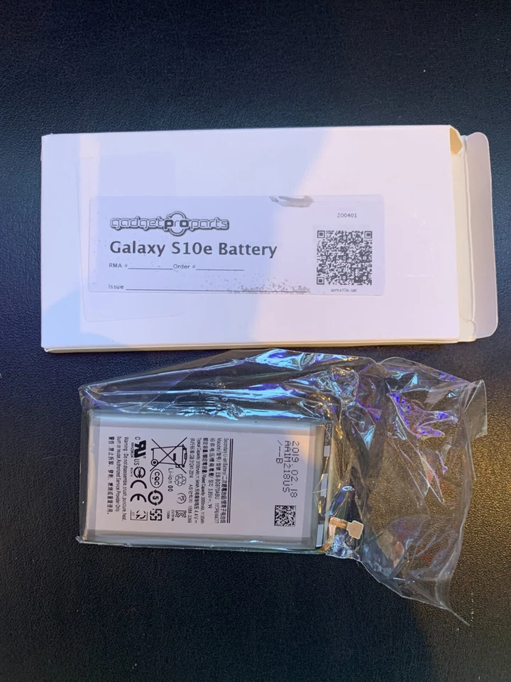 Batería de iones de litio SamsungS-10 E EB-BG900BBZ 3,85 V Foto 2 de 4