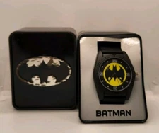 Accutime DC Comics Batman Black Watch Silicone Band BAT9225BL NEW & STILL IN BOX
