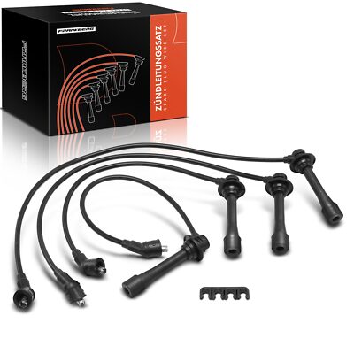 4x Zündleitungssatz Zündkabel für Mazda 323 C/F/P/S V BA 1.5L 16V bj. 1994-1998
