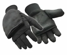 RefrigiWear Gloves 0404R Black LR Pop Top