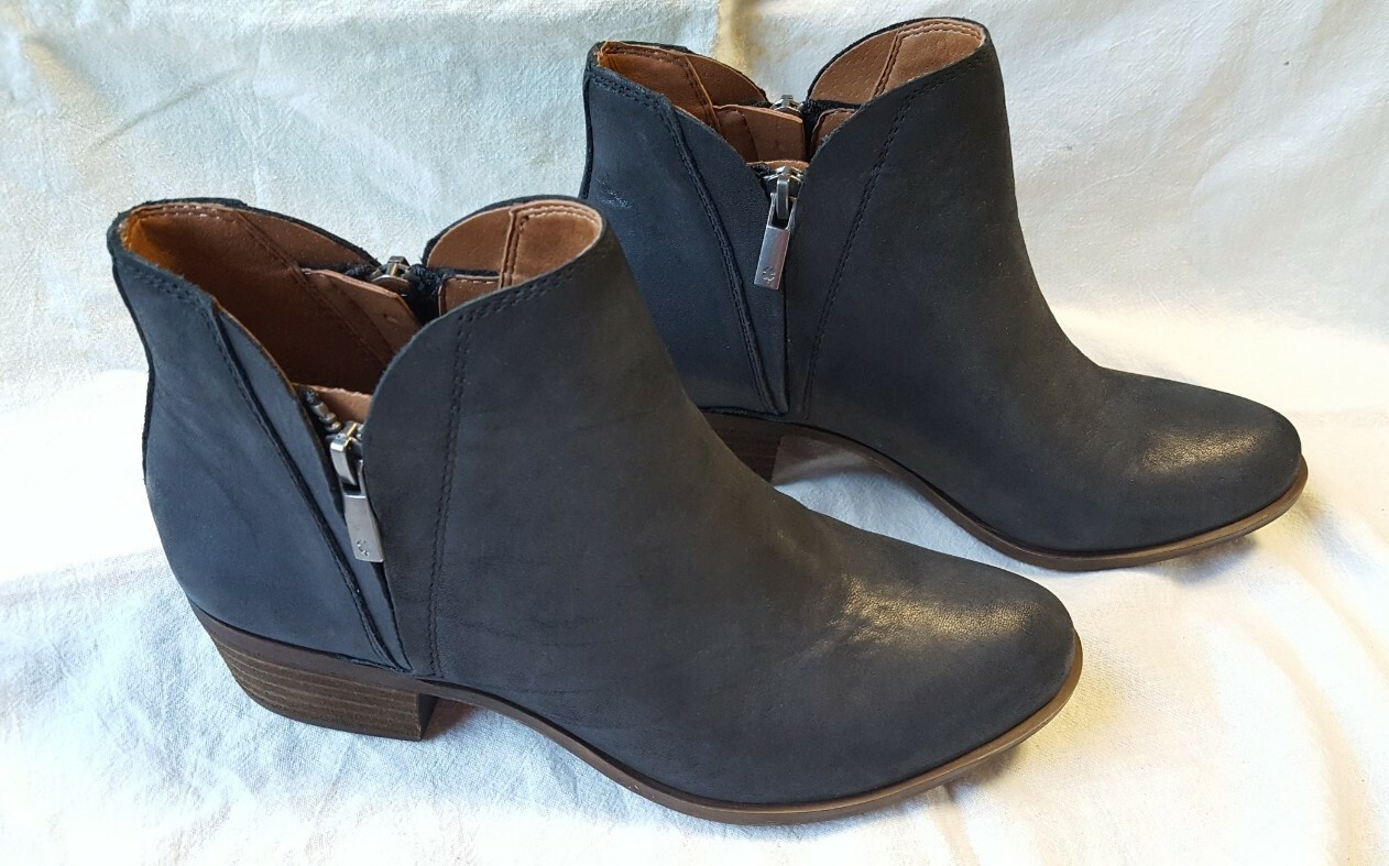 lucky brand pickla bootie black