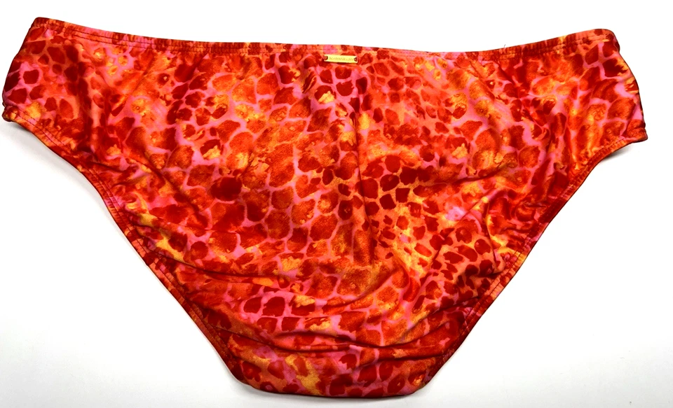Antonio Melani Bikini Bottom Womens Large Sunset Sash Animal Print Swim Beach - Image 2 of 4