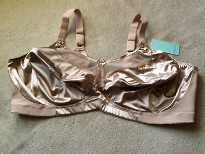 Goddess BBW 46H  Keira Fawn Soft Cup Bra Style 6093 Nwt