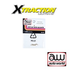NEW Auto World Xtraction Cluster Gear Shaft Rivet  6 Pack 1:64/HO Scale Slot