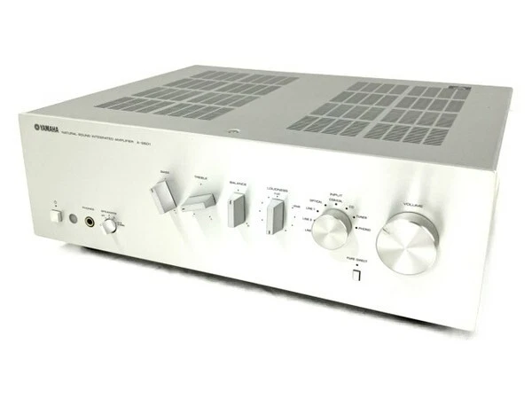 Yamaha A-S501 Natural Sound Integrated Stereo Amplifier Silver Used Japan