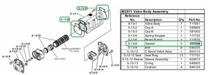 Yamada-771738-Spool-Cap-Gasket-For-NDP-40-50-80-Series-Diaphragm-Pump-Pack-of-2