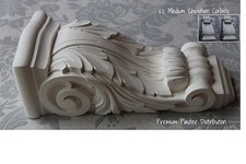 Plaster Corbels Medium Christian Design 300mm x 140mm x 110mm UK Handmade (X2)