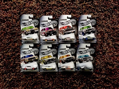 2018 HOT WHEELS 50th Anniversary Zamac Complete Set Of 8 ...