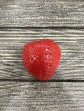 Vintage Strawberry Pretend Play Food Replacement Piece Part 2  