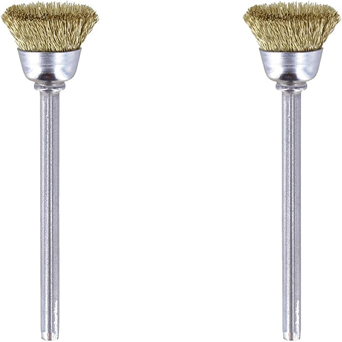 Dremel 536 13mm Cup Shape Brass Brush Multipack - Pack Of 2 - Image 3