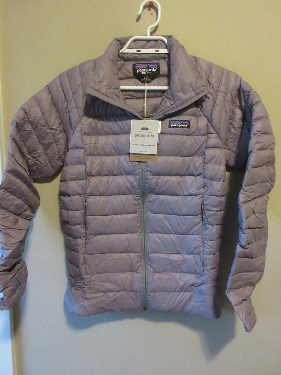 Womens New Patagonia Down Sweater Jacket Size Small Color