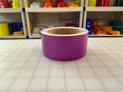 2" Inch Purple Reflective Tape Type 1 Flexible Engineer Grade Nikkalite ELG - Picture 9 of 10