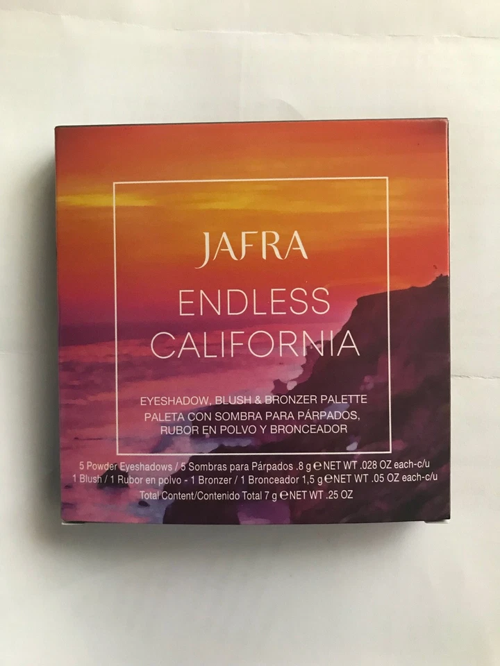 NEW Jafra Endless California Palette 5 Eyeshadows 1 Blush 1 Bronzer (Lot of 2) - Image 3 of 4