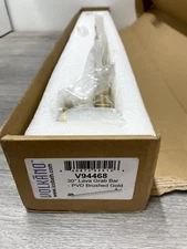 ICO Bath V94468 Lava 30" Grab Bar- PVD Brushed Gold