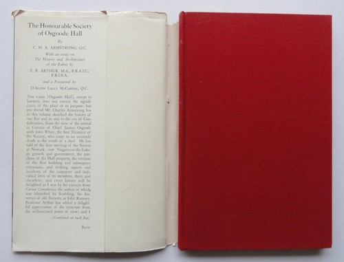 (349) Honourable Society of Osgoode Hall Armstrong Ontario Law School HB 1952 - Picture 2 of 10