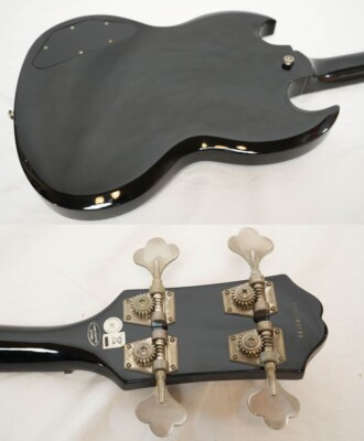 Epiphone EB-3 SG Electric Bass Guitar Black 2011 Solid Good | eBay