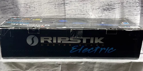 Razor RipStik ELECTRIC caster board skate Open Box BLUE w/Wireless Remote