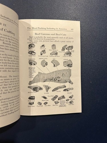 Scarce 1937 The Meat Packing Industry in America Swift & Co. 107 pgs SC - Picture 4 of 9