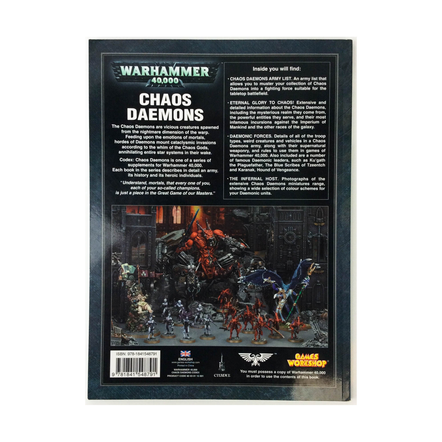 Games Workshop Warhammer Aos Y 40k Demonios De Los Demonios | Cuotas sin interés
