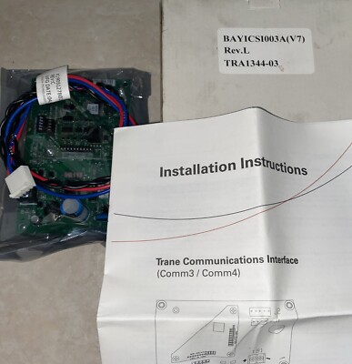 Brand New OEM Trane Interface Board Kit BAYICSI003A(V7) BRD-3177 ...