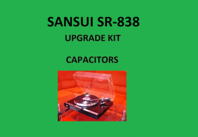 Kit De Réparation Condensateurs Pour Platine Vinyle Sansui FR-D35 – Neuf