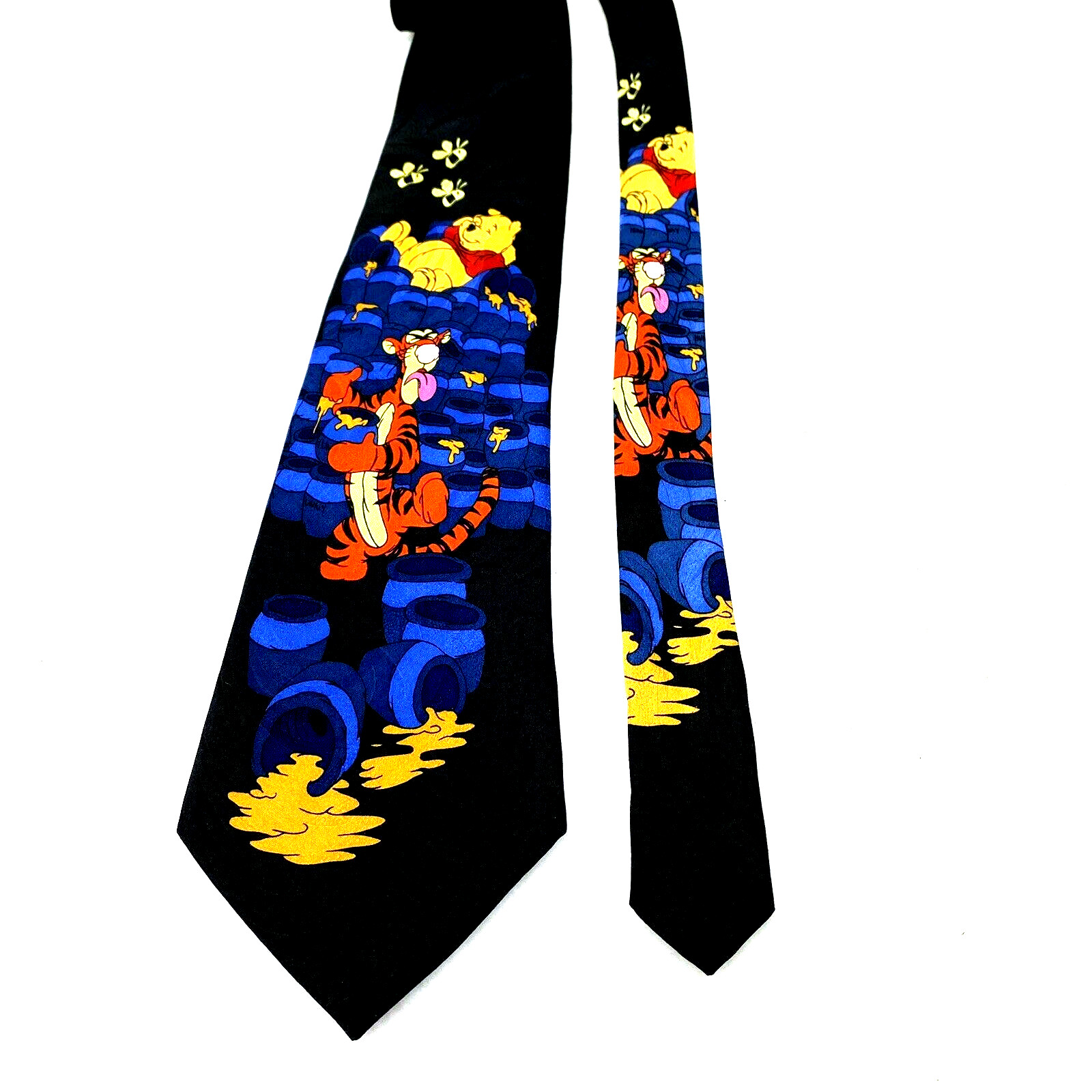 Winnie the Pooh Tie with Tigger Honey Pots Disney Car… Gem