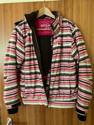 Rodeo Skijacke, Winterjacke, Kapuze, wasserdicht, winddicht, Webpelz, 158