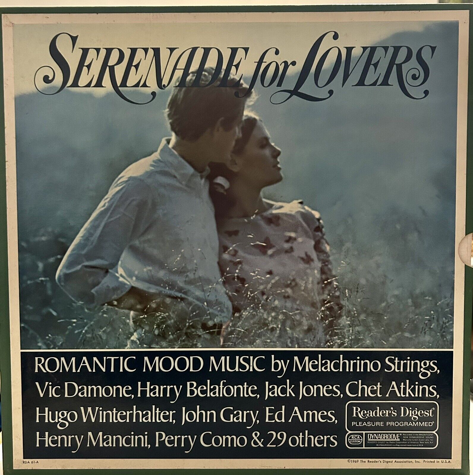 SERENADE FOR LOVERS Readers Digest Vinyl Record  9LP Box Set 1969 VG