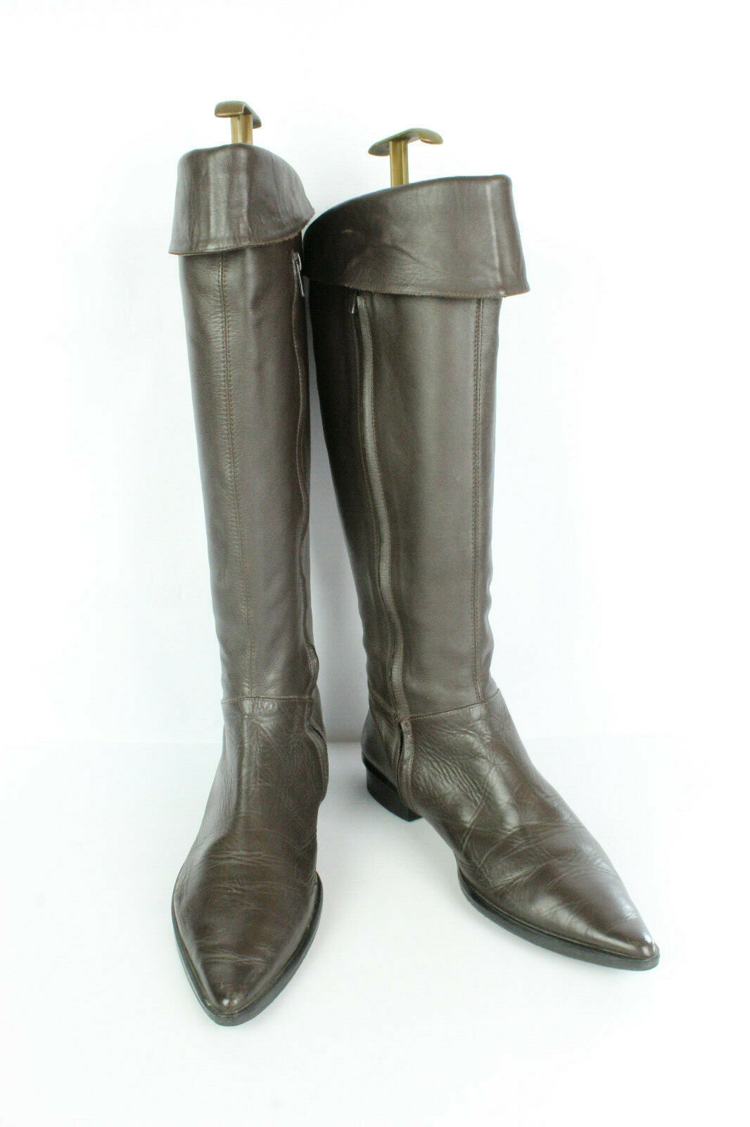 botas Heyraud Cuero Marrón T 40 Muy Buen Estado botas Heyraud Cuero Marrón T 40 Muy Buen Estado