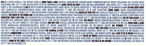 (60's) 129 ORIGINAL HITS by the ORIGINAL ARTISTS / VARIOUS ARTISTS - 6 CD BOXSET - Picture 6 of 7