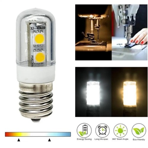 E14 E12 E17 Led Light Bulb 1w Refrigerator Freezer Warm White 220v Kitchen Hood - Picture 3 of 11