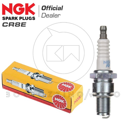 Jeu De 4 Bougies D'allumage NGK CR8E Pour Suzuki GSXF 650 2008-2012 - Neuves, D'origine