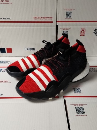 NEW Adidas Trae Young 2 Chinese New Year Black Red White IF2163 Men's Size 10.5 - 第 16/24 張圖片