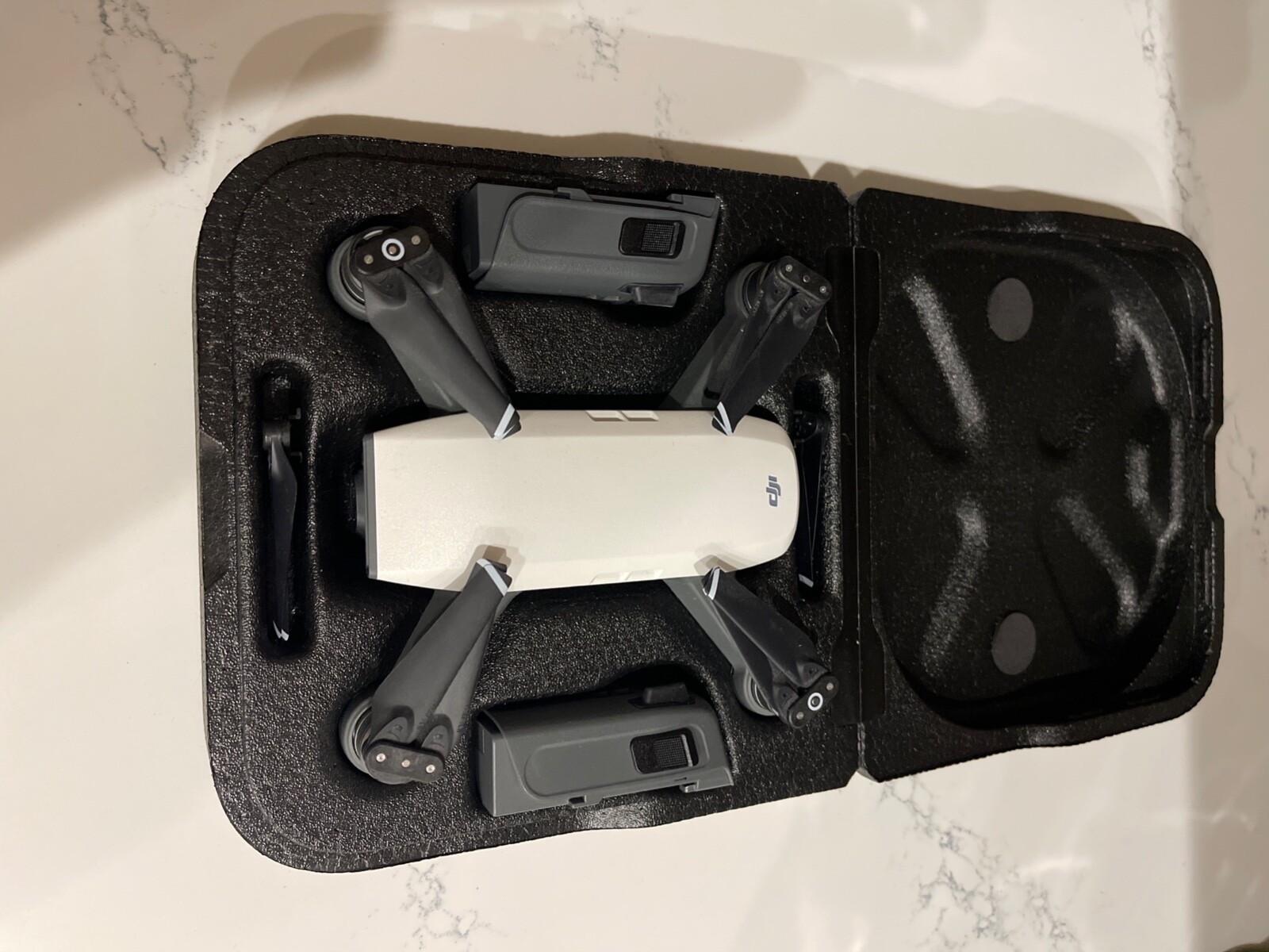 DJI Spark Camera Drone - Alpine White (CP.PT.000731)-image