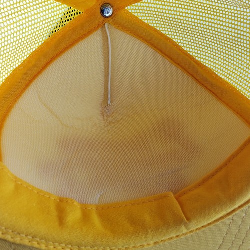 1990 Yellow 76 Trucker Appreciation Month Snapback Hat Yupoong Trucker - Picture 9 of 9