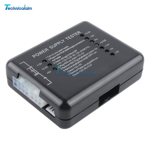 Power Supply LED 20/24 Pin for PSU ATX SATA HDD Checker Meter PC Computer tester - Bild 4 von 7