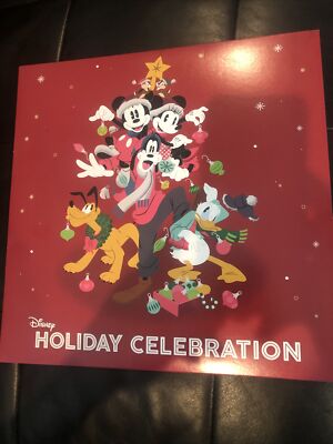 Disney Holiday Celebration Translucent Green Colored Vinyl LP + Poster
