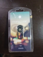 Monocular Wide Angle + 10x Macro 2-in-1 Universal Camera Lens Attachment Kit for