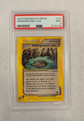 Underground Lake graded PSA 9 for sale on eBay